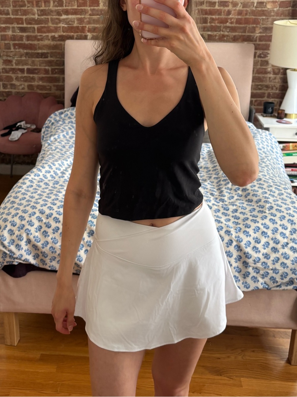 Reflex White Skort